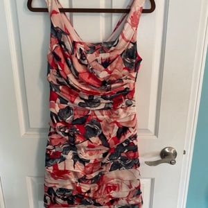 Express Formal Cocktail Pink Dress, Size 2